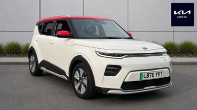 Used 2020 Kia Soul 150kW Electric Motor FIRST EDITION Clear White at Kia Motors UK