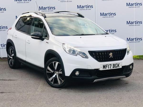 Used 2017 Peugeot 2008 1.2 PureTech GT Line EAT Euro 6 (s/s) 5dr White at Martins Group