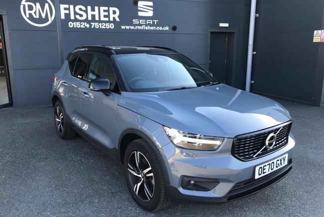 Used 2020 Volvo XC40 2.0 B4 MHEV R-Design Auto Euro 6 (s/s) 5dr Grey at RM Fisher