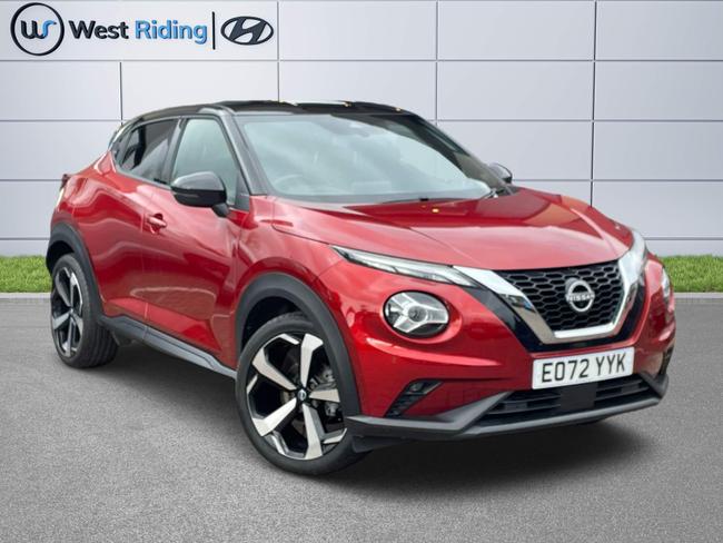 Used 2022 Nissan Juke 1.0 DIG-T Tekna DCT Auto Euro 6 (s/s) 5dr Red at West Riding