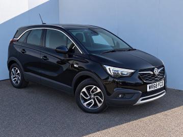 Used 2018 Vauxhall Crossland X 1.2 Turbo Tech Line Nav Auto Euro 6 (s/s) 5dr Blue at Islington Motor Group