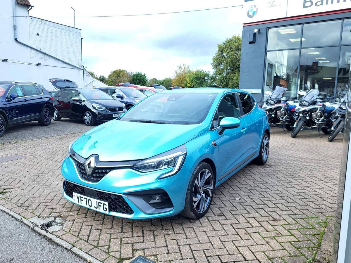 Used 2021 Renault Clio 1.0 TCe RS Line Euro 6 5dr £12,295 29,575 miles Blue