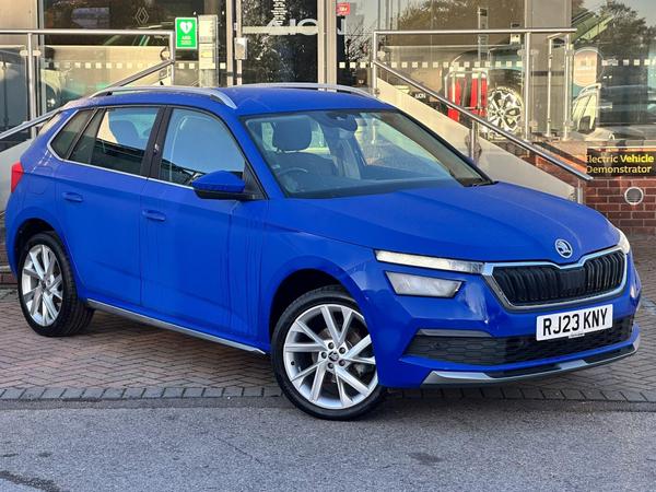 Used 2023 Skoda Kamiq 1.0 TSI SE L Executive Euro 6 (s/s) 5dr Blue at Martins Group