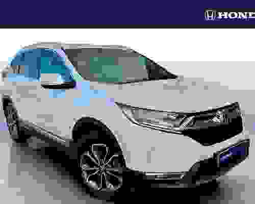 Honda CR-V Hybrid 2.0 i-MMD (184ps) AWD SR 5-Door Platinum White at Startin Group