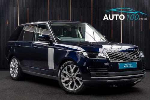 Used 2020 Land Rover Range Rover 3.0 SD V6 Vogue Auto 4WD Euro 6 (s/s) 5dr Blue at Auto100