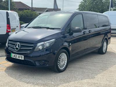 Used 2021 Mercedes-Benz eVito 100kWh SELECT Tourer Double Cab 5dr Electric Auto FWD L3 (8Seat) (204 ps) at MBNI