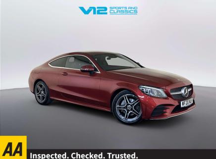 2020 MERCEDES C CLASS 2.0 C220D AMG LINE PREMIUM COUPE 2DR DIESEL G TRONIC EURO 6... photo