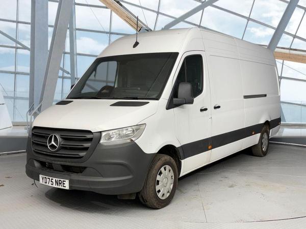 Used 2025 Mercedes-Benz Sprinter 2.0 315 CDI PRO RWD L3 H2 Euro 6 (s/s) 5dr Arctic White at MBNI Truck & Van