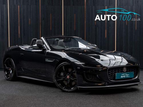 Used 2021 Jaguar F-Type 5.0 V8 First Edition Auto Euro 6 (s/s) 2dr Black at Auto100