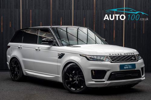 Used 2021 Land Rover Range Rover Sport 3.0 D300 MHEV HSE Dynamic Auto 4WD Euro 6 (s/s) 5dr White at Auto100