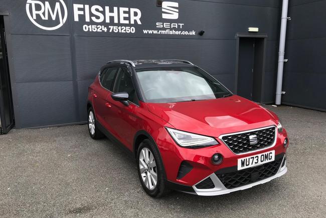 Used 2023 SEAT Arona 1.0 TSI XPERIENCE Euro 6 (s/s) 5dr Desire Red at RM Fisher