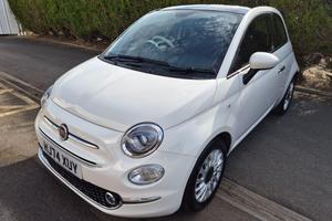 Used 2024 Fiat 500 1.0 MHEV Euro 6 (s/s) 3dr Bosa nova white at Balmer Lawn Group