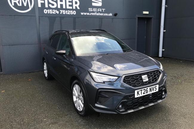Used 2026 SEAT Arona 1.0 TSI FR First Edition Euro 6 (s/s) 5dr Grey at RM Fisher