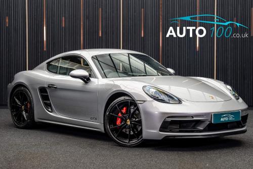 Used 2018 Porsche 718 Cayman 2.5T GTS PDK Euro 6 (s/s) 2dr Silver at Auto100