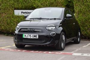 Used 2025 Fiat 500e 42kWh Auto 3dr Onyx Black at Balmer Lawn Group