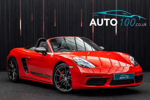 Used 2020 Porsche 718 Boxster 2.0T T PDK Euro 6 (s/s) 2dr Red at Auto100