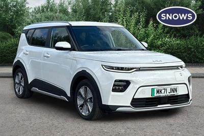Used 2022 Kia Soul 150kW Electric Motor MAXX White Pearl at Kia Motors UK