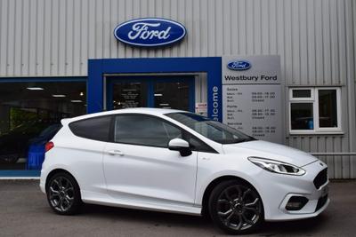 Used 2021 Ford Fiesta 1.0T EcoBoost MHEV ST-Line Edition Euro 6 (s/s) 3dr at Islington Motor Group