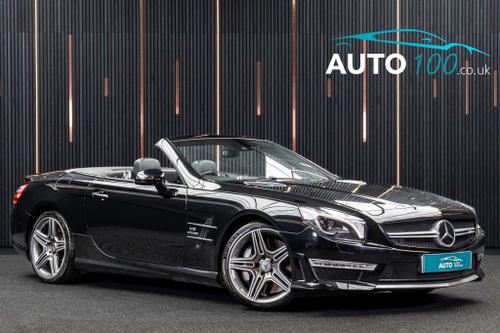 Used 2015 Mercedes-Benz SL Class 5.5 SL63 V8 AMG SpdS MCT Euro 6 (s/s) 2dr Black at Auto100