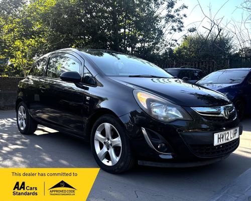 2012 VAUXHALL CORSA 1.2I ECOFLEX 16V SXI EURO 5 S S 3DR A C PETROL... photo