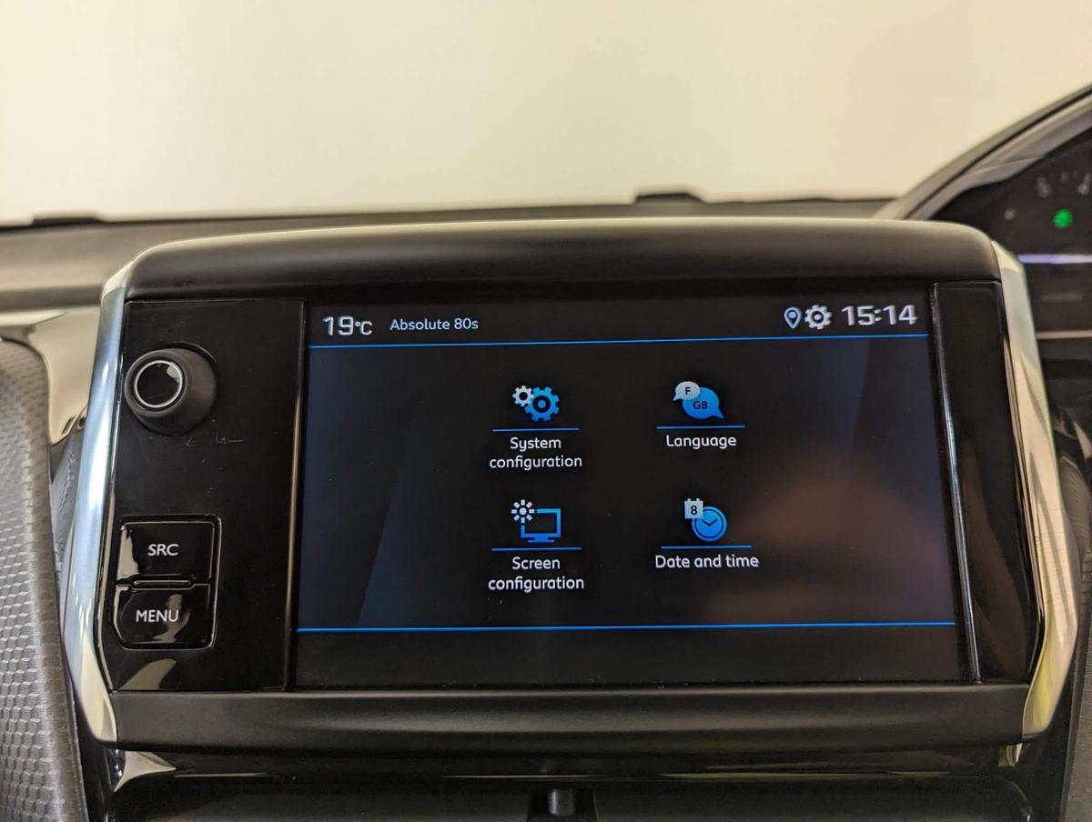 On - Board Computer Display Multifunktions-Touchscreen Peugeot 208 1.2