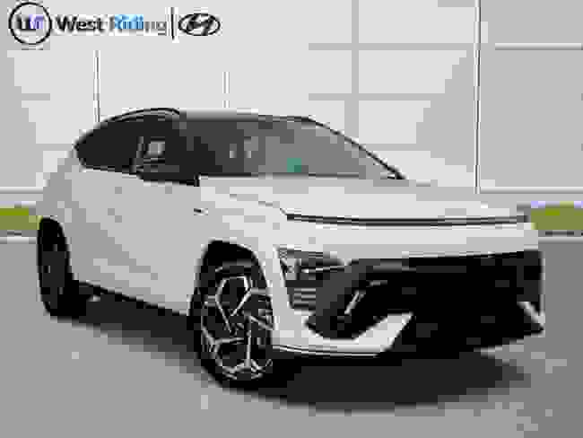 Used ~ Hyundai KONA 1.0 T-GDi N Line S DCT Euro 6 (s/s) 5dr Serenity White with Black Roof at West Riding