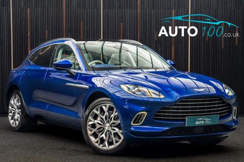 Used 2021 Aston Martin DBX 4.0 V8 Auto 4WD Euro 6 (s/s) 5dr Blue at Auto100