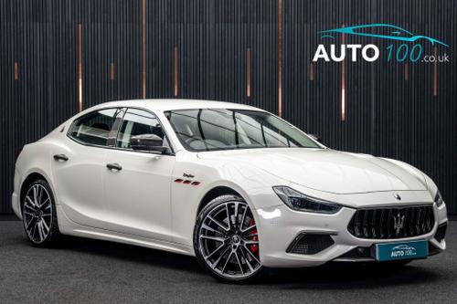 Used 2021 Maserati Ghibli 3.8 V8 Trofeo ZF Euro 6 (s/s) 4dr White at Auto100