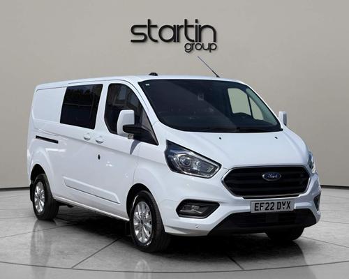 Ford Transit Custom 2.0 320 EcoBlue Limited Crew Van L2 H1 Euro 6 (s/s) 5dr at Startin Group