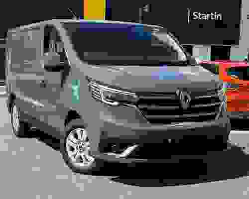 Renault Trafic Van SL30 Blue dCi 150 Auto EDC Extra Panel Van MY23 urban grey at Startin Group