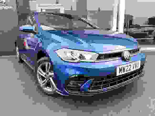 Used 2022 Volkswagen Polo 1.0 TSI R-Line DSG Euro 6 (s/s) 5dr Blue at West Riding