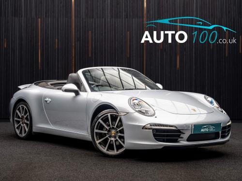 Used 2014 Porsche 911 3.4 991 Carrera PDK Euro 6 (s/s) 2dr Silver at Auto100