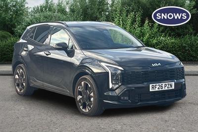 Used 2026 Kia Sportage 1.6 T-GDi HEV GT-LINE Phantom Black at Kia Motors UK