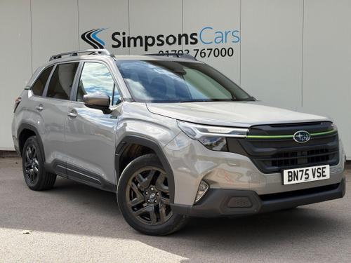 Used 2025 Subaru Forester 2.0 i e-Boxer Field SUV 5dr Petrol Hybrid Lineartronic 4WD Euro 6 (s/s) (136 ps) River Rock at Simpsons
