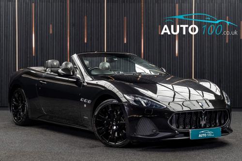 Used 2018 Maserati GranCabrio 4.7 V8 Sport Auto Euro 5 2dr Black at Auto100