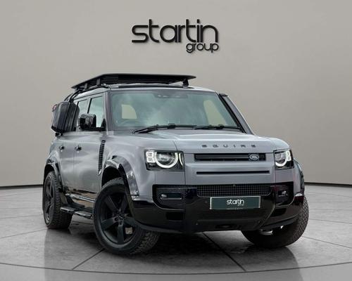Land Rover Defender 110 3.0 D300 MHEV HSE Hard Top SUV Auto 4WD MWB Euro 6 (s/s) 5dr at Startin Group