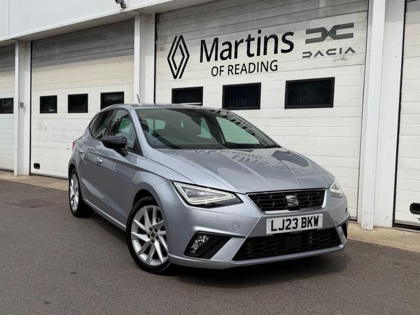 Used 2023 SEAT Ibiza 1.0 TSI FR Euro 6 (s/s) 5dr Silver at Martins Group