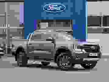 Used 2023 Ford Ranger 2.0 TD EcoBlue Wildtrak Auto 4WD Euro 6 (s/s) 4dr CARBONIZED GREY at Islington Motor Group