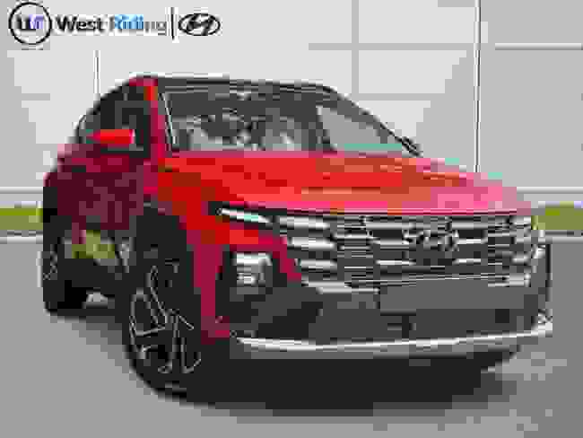 Used ~ Hyundai TUCSON 1.6 T-GDi MHEV Ultimate DCT Euro 6 (s/s) 5dr Engine Red at West Riding