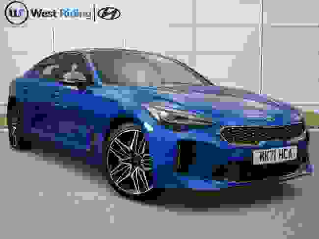 Used 2021 Kia Stinger 3.3 T-GDi V6 GT S Gran Turismo Auto Euro 6 (s/s) 5dr Blue at West Riding