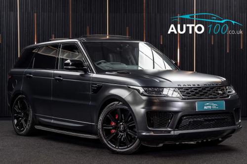 Used 2020 Land Rover Range Rover Sport 2.0 P400e 13.1kWh HSE Dynamic Auto 4WD Euro 6 (s/s) 5dr Black at Auto100