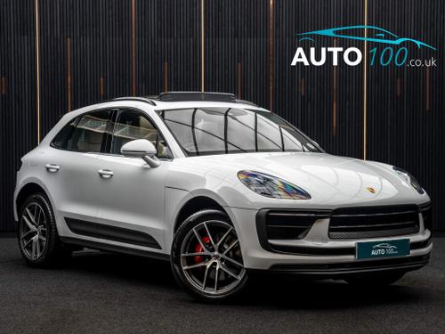 Used 2022 Porsche Macan 2.9T V6 S PDK 4WD Euro 6 (s/s) 5dr White at Auto100