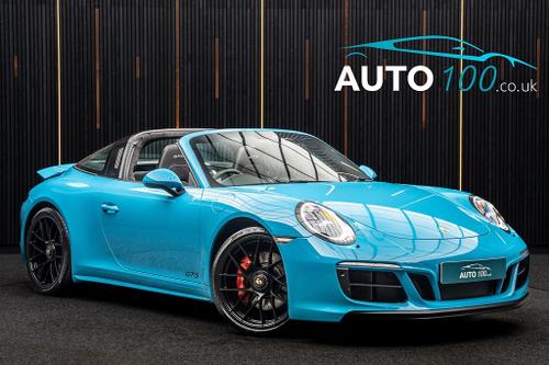 Used 2018 Porsche 911 3.0T 991 4 GTS Targa PDK 4WD Euro 6 (s/s) 2dr Blue at Auto100