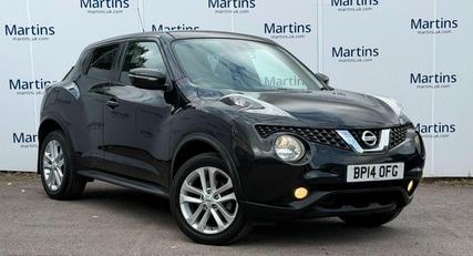 Used 2014 Nissan Juke 1.6 Acenta Premium XTRON Euro 5 5dr at Martins Group