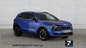 Kia Sportage 1.6 T-GDi ISG GT-LINE in Blue Flame £26,677