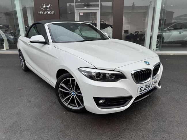 Used 2018 BMW 2 Series 1.5 218i GPF Sport Auto Euro 6 (s/s) 2dr at West Riding