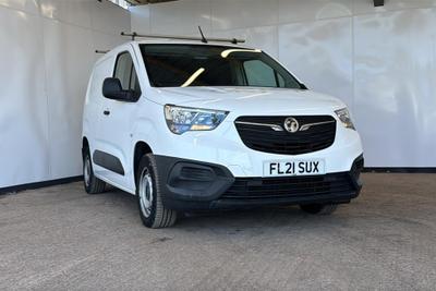 Used 2021 Vauxhall COMBO 1.5 Turbo D 2000 Edition Panel Van 4dr Diesel Manual L1 H1 Euro 6 (s/s) (100 ps) JADE WHITE at Dack Vans