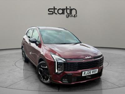 Used 2026 Kia Sportage 1.6 T-GDi DCT GT-LINE Magma Red at Kia Motors UK