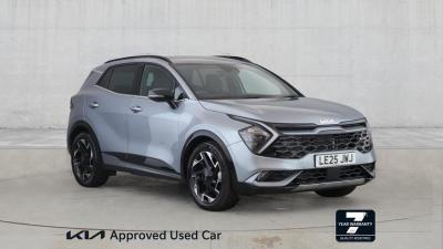 Used 2025 Kia Sportage 1.6 T-GDi 48V GT-LINE Lunar Silver at Kia Motors UK