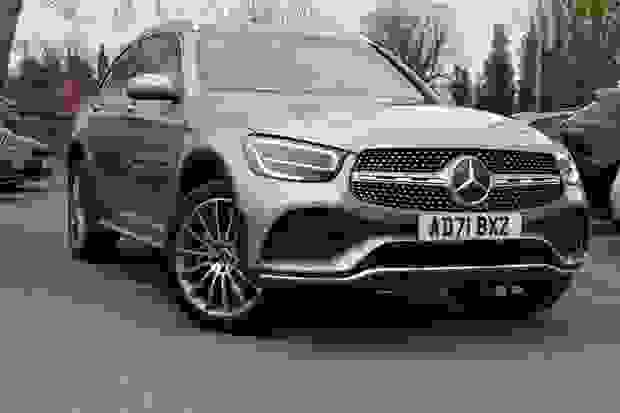 Used 2021 Mercedes-Benz GLC Class 2.0 GLC300de 13.5kWh AMG Line (Premium) G-Tronic+ 4MATIC Euro 6 (s/s) 5dr Silver at Duckworth Motor Group